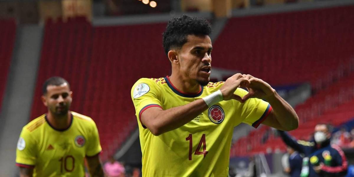 Colombia remonta a Brasil con doblete de Luis Díaz