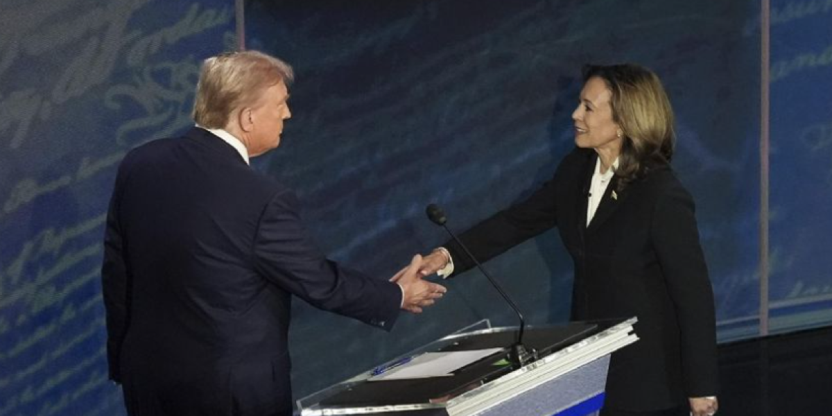 Kamala Harris arremete contra Trump por sugerir uso de Fuerzas Armadas contra enemigos internos