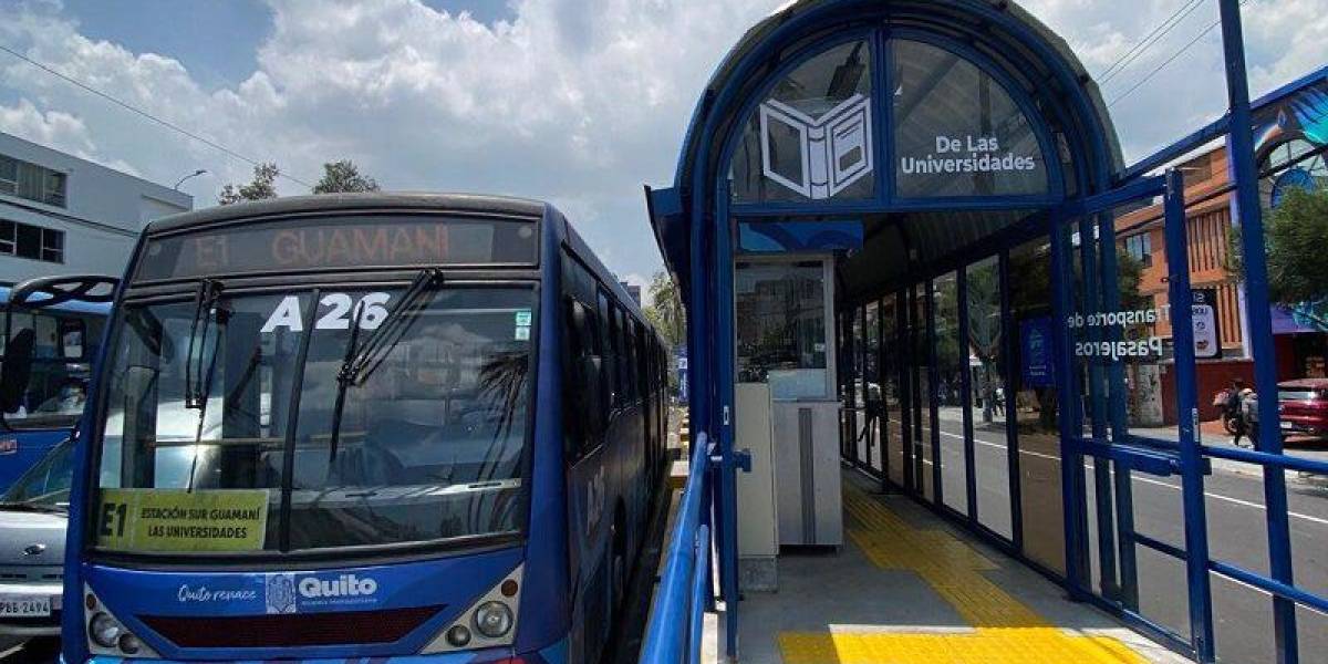 La parada De Las Universidades, de la Ecovía, se cierra temporalmente y el circuito E1 cambia de ruta