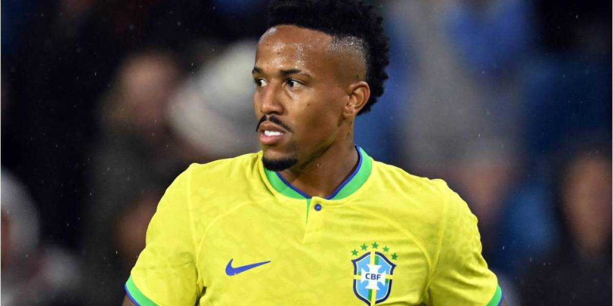 El central Éder Militão, nueva baja de Brasil para el duelo contra Ecuador