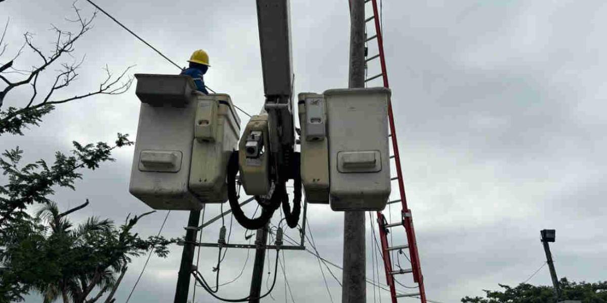 Los cantones Guaranda, La Libertad y Samborondón tendrán cortes de luz este 4 de junio