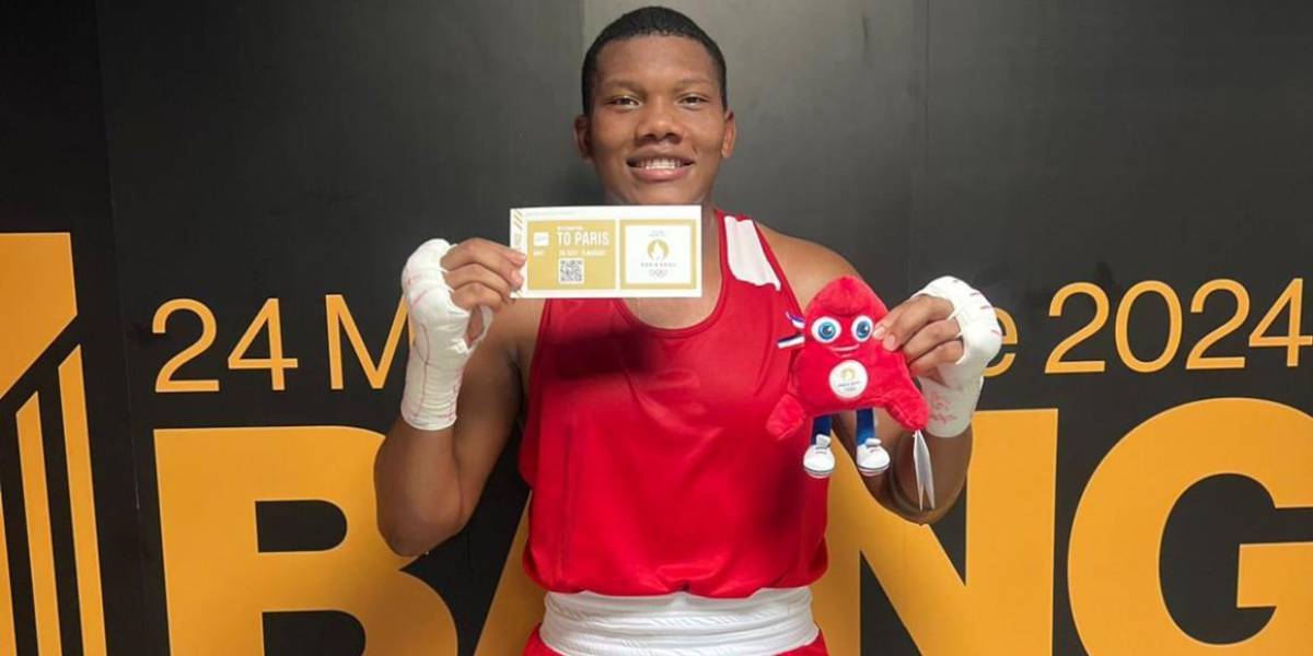 El boxeador Gerlon Congo se clasificó para los Juegos Olímpicos de París 2024