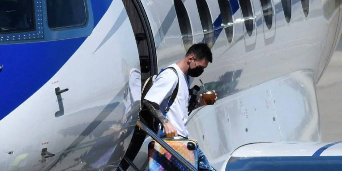Lionel Messi llega a Miami para iniciar su aventura en la MLS