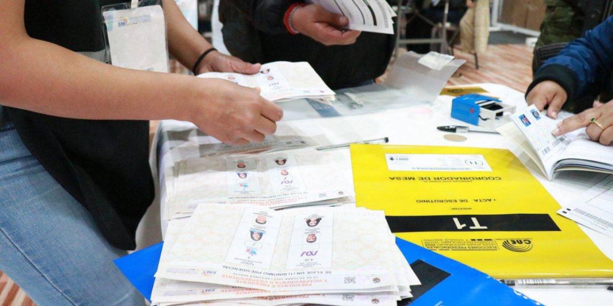 Elecciones Ecuador 2023 | El escrutinio de actas concluye en 15 provincias