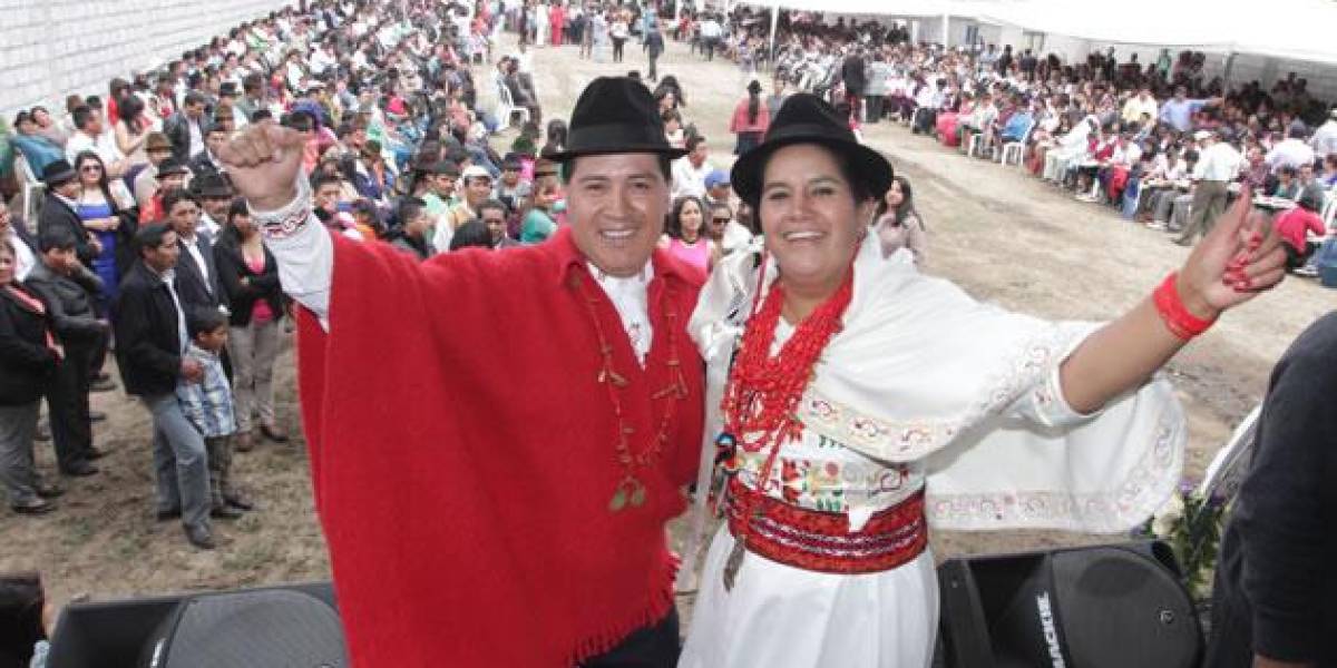 Solo la muerte nos pudo separar, Lourdes Tibán se pronuncia tras la muerte de su esposo, Raúl Ilaquiche