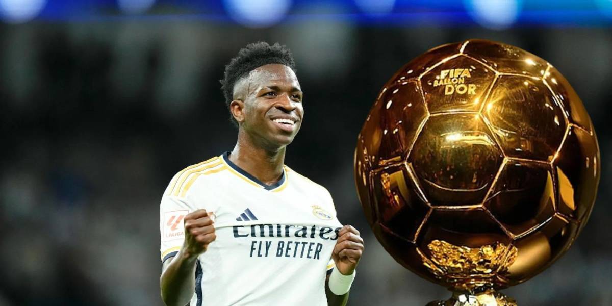 Vinicius, favorito para llevarse el Balón de Oro