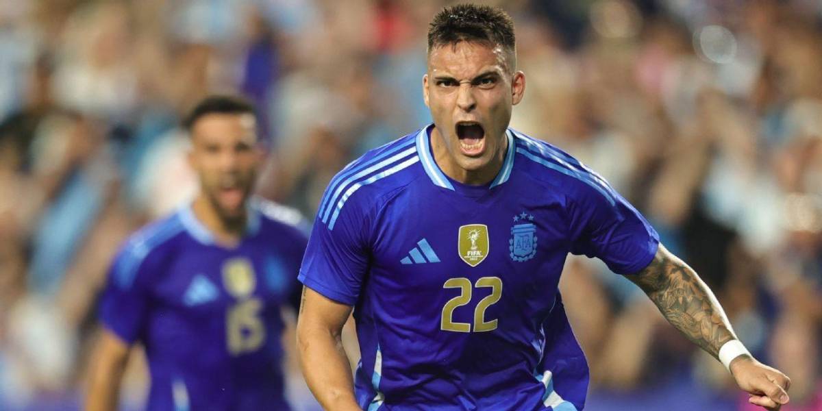 Scaloni insinúa el regreso de Lautaro Martínez junto a Julián Álvarez y Messi