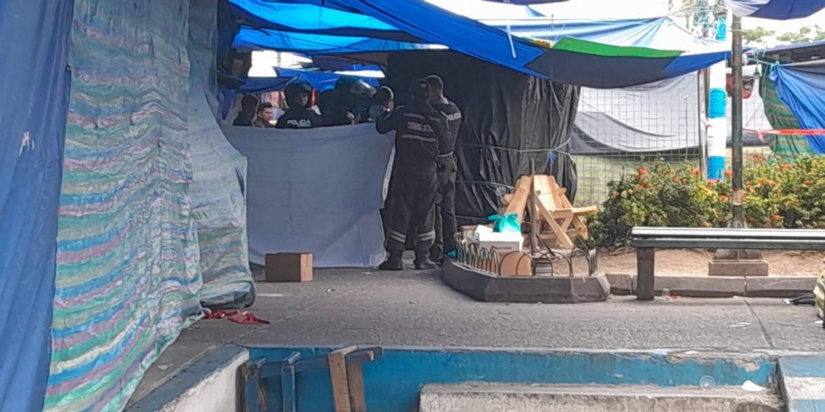 Un tiroteo en el Mercado de las Cuatro Manzanas, en el centro de Guayaquil, deja dos muertos y tres heridos