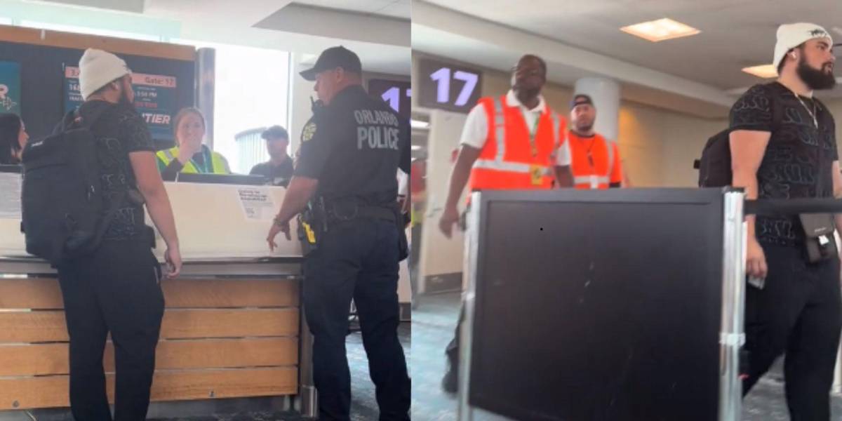 Un hombre realizó un truco viral con una almohada para no pagar el equipaje y recibió un castigo
