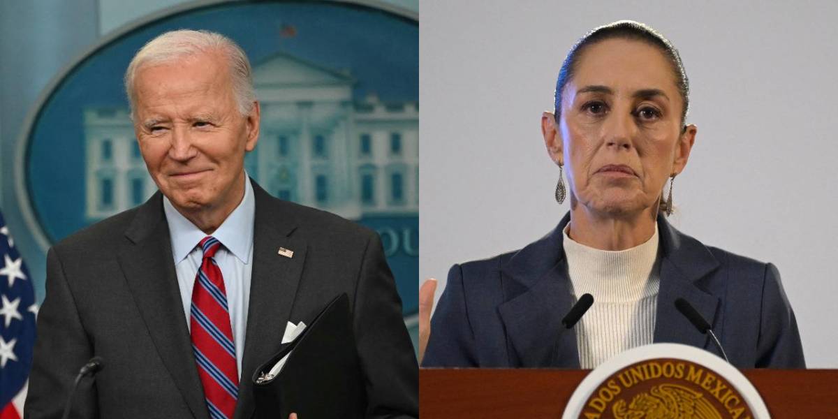 Claudia Sheinbaum conversa por primera vez con Joe Biden tras asumir la presidencia de México