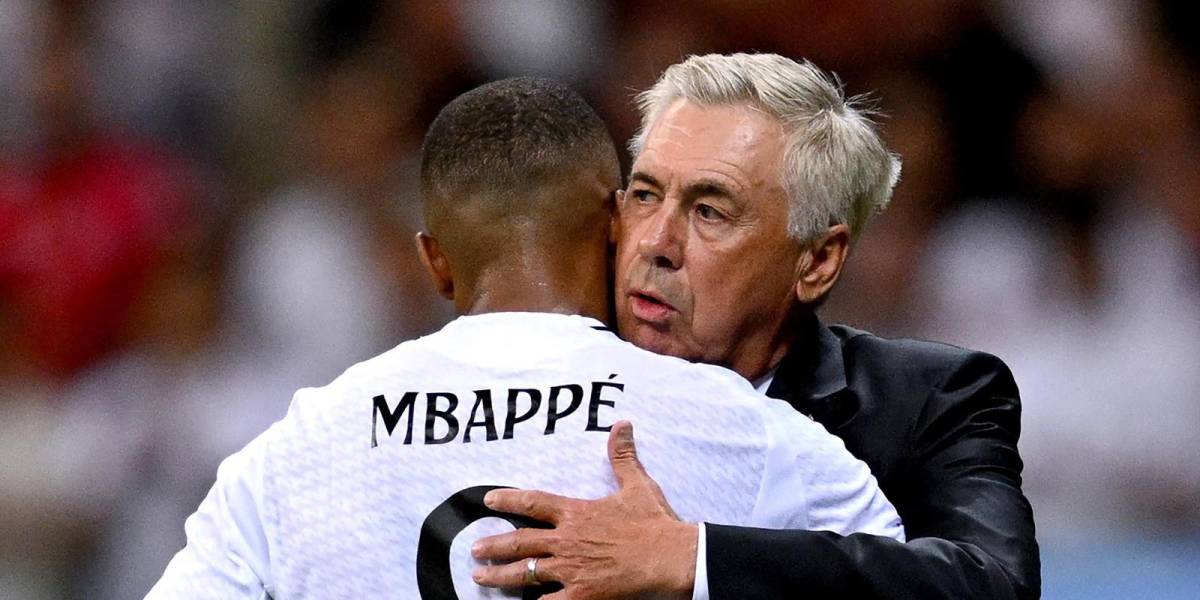 Ancelotti cree que Mbappé está hundido pero motivado