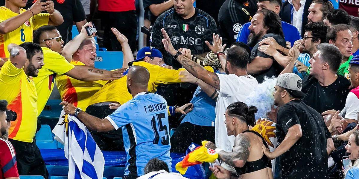 La Conmebol condena enérgicamente la violencia tras la pelea con jugadores uruguayos