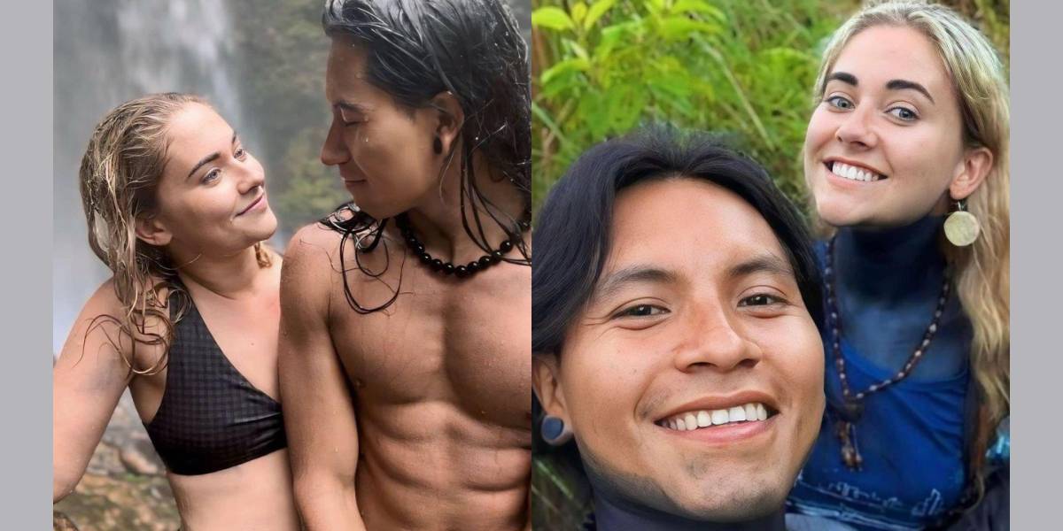 Australiana deja todo por amor para vivir en la Amazonía junto a su novio ecuatoriano