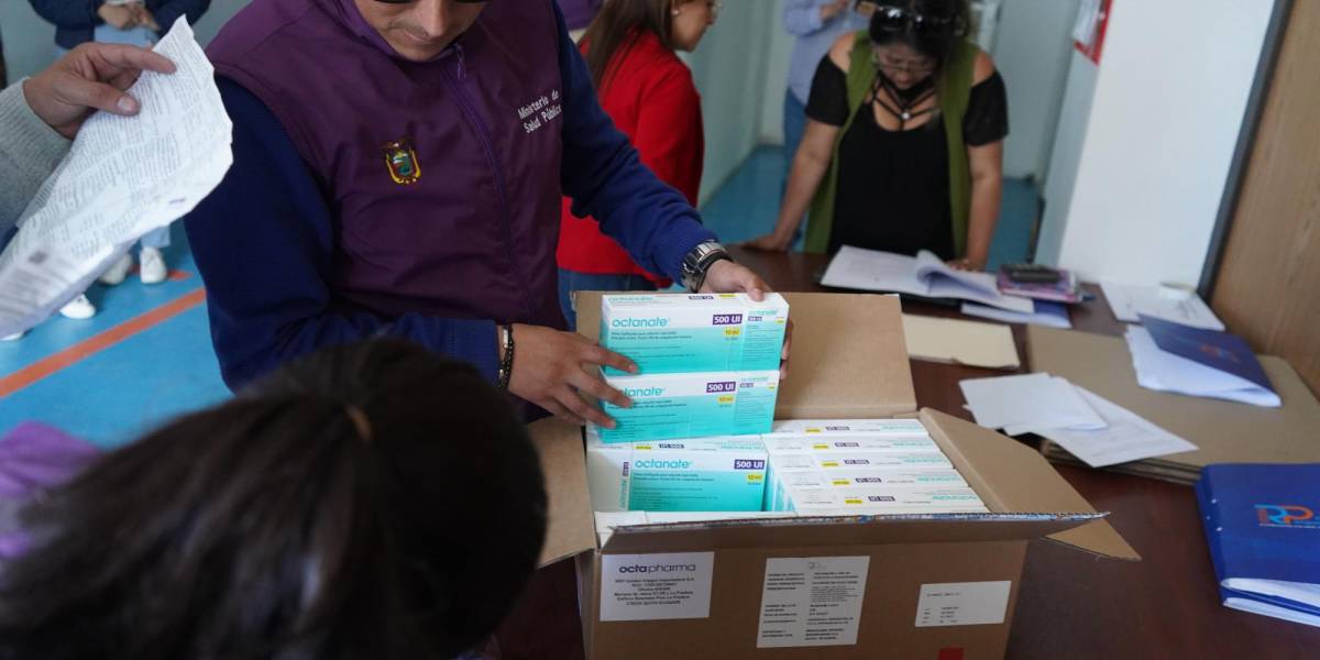 Los medicamentos para pacientes con hemofilia llegaron y se distribuirán en 20 hospitales del país