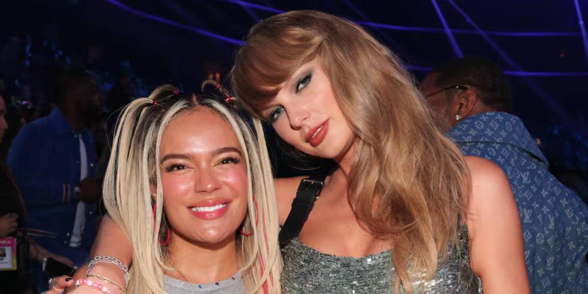 VIDEO | Karol G puso a bailar a Taylor Swift en la gala de los MTV VMA