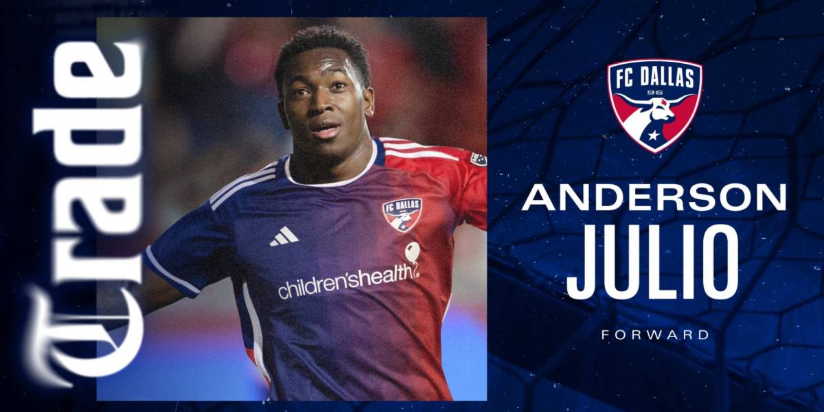 Anderson Julio es presentado como nuevo jugador del Dallas FC