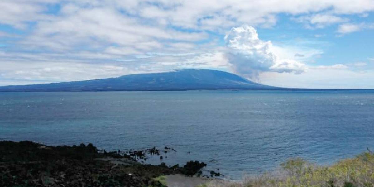 El Instituto Geofísico confirma el fin de la actividad eruptiva del volcán La Cumbre, en Galápagos