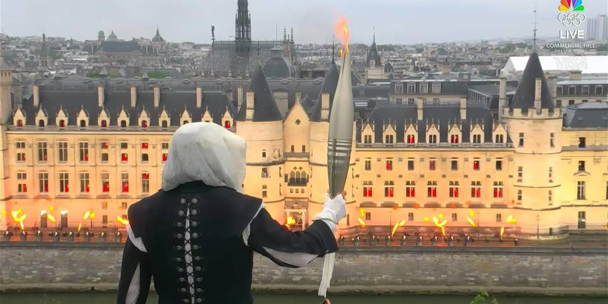 El curiosos homenaje a Assassin's Creed en la inauguración de los Juegos Olímpicos de París 2024