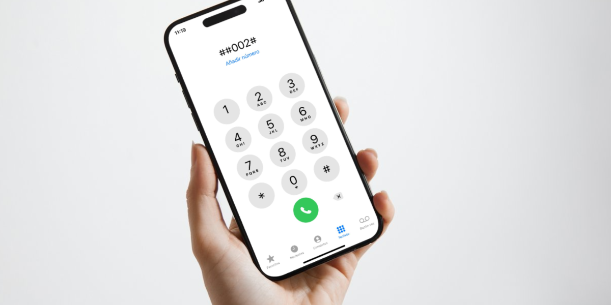 Esto es lo que pasa si marcas ##002# en tu celular