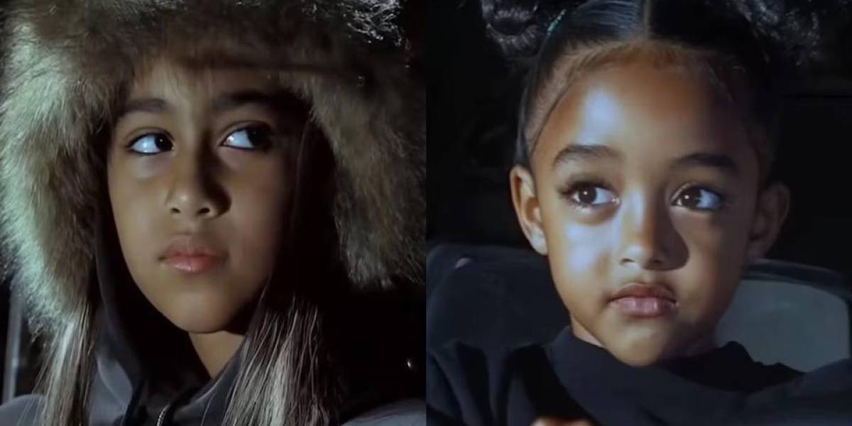 Kanye West lanza videoclip musical con sus hijas North y Chicago como estrellas