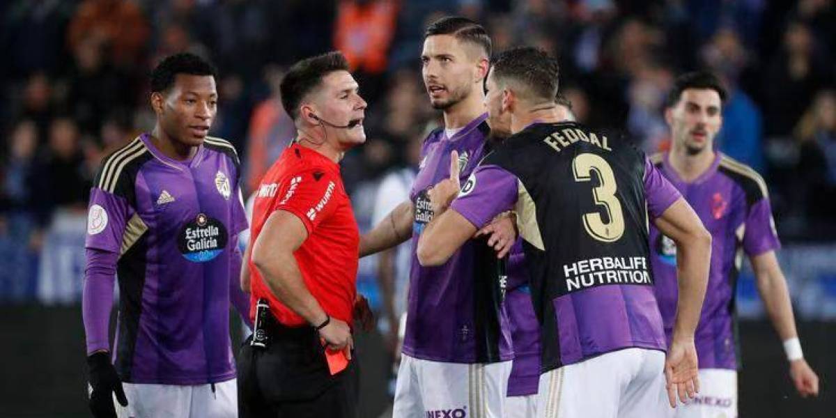 Gonzalo Plata y el Real Valladolid quedaron al borde de los puestos de descensos tras nueva derrota en España