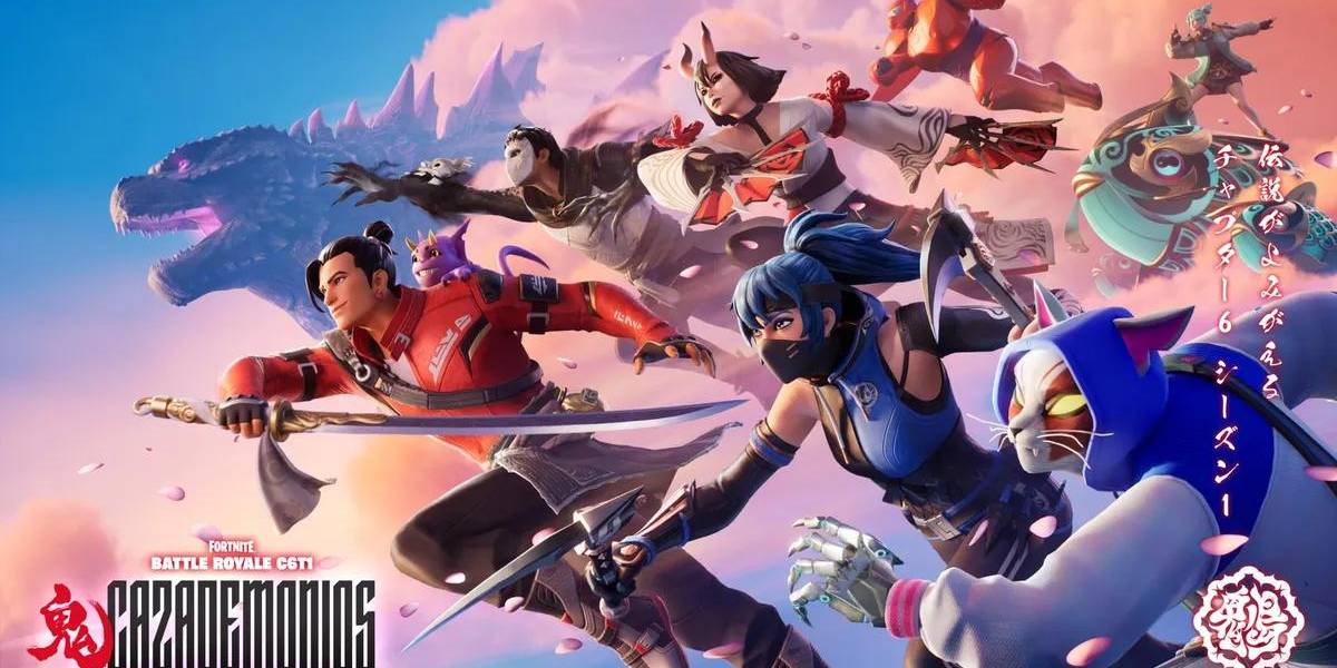 Fortnite trae a Godzilla y Baymax a su nueva temporada con temática japonesa