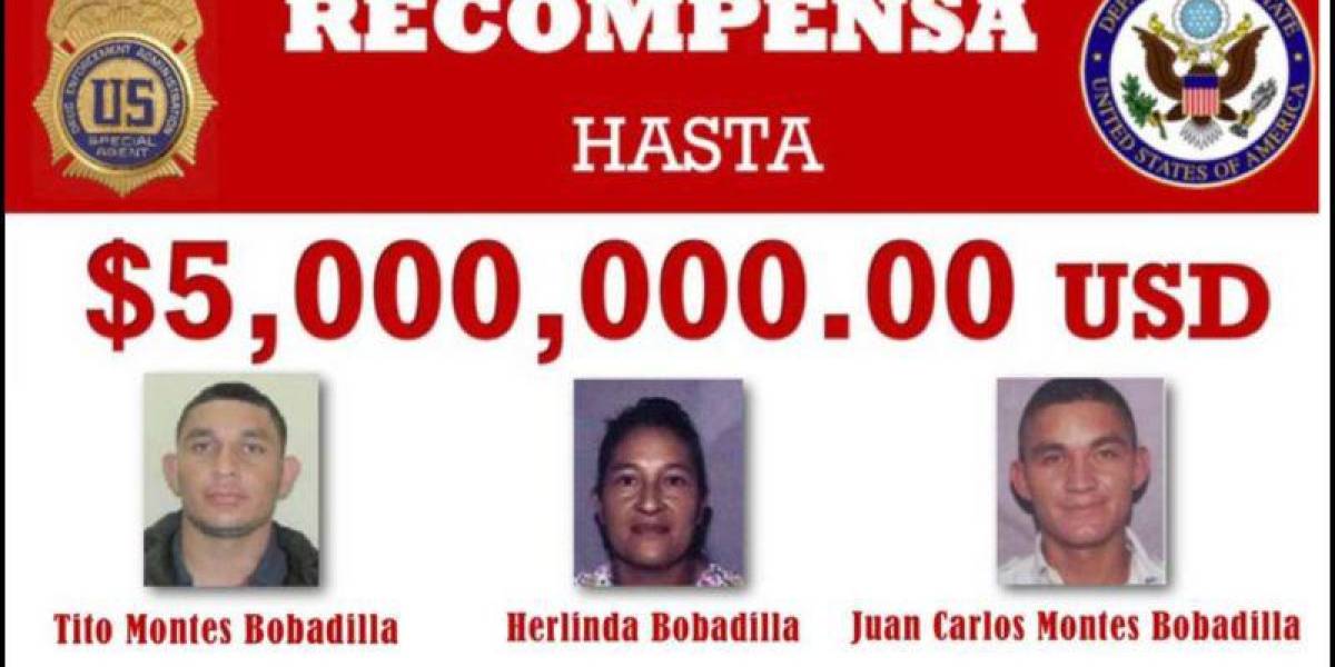 El clan Montes Bobadilla, la peligrosa familia de narcos hondureños por la que EE.UU. ofrece $ 15 millones