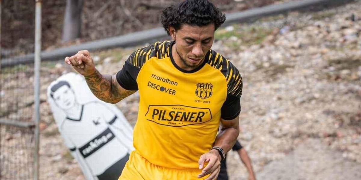 Joao Rojas ya entrena con Barcelona SC, después de superar su lesión