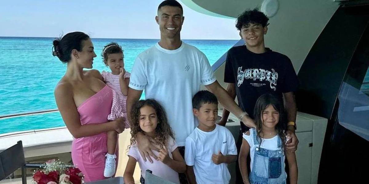 Cristiano Ronaldo y las lujosas vacaciones en el Mar Rojo junto a su familia