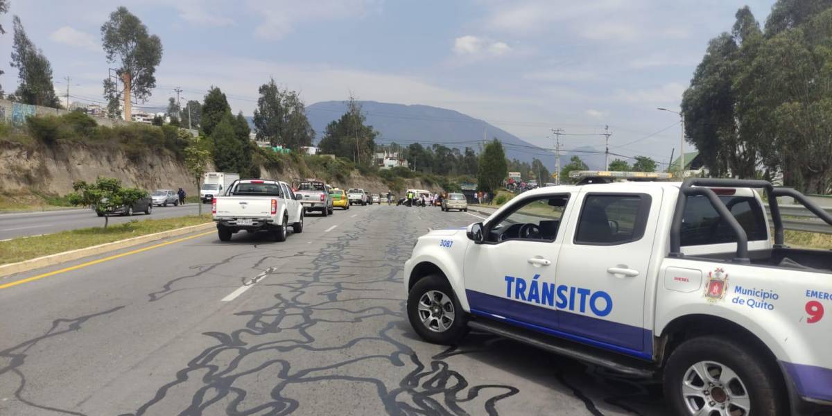 Quito | Una persona falleció en un accidente de tránsito en Carapungo