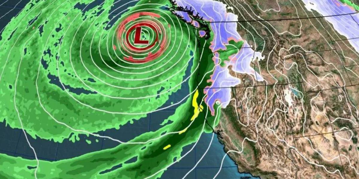 Bomba ciclónica azota el noroeste de EE.UU. y Canadá, dejando un muerto y miles sin electricidad