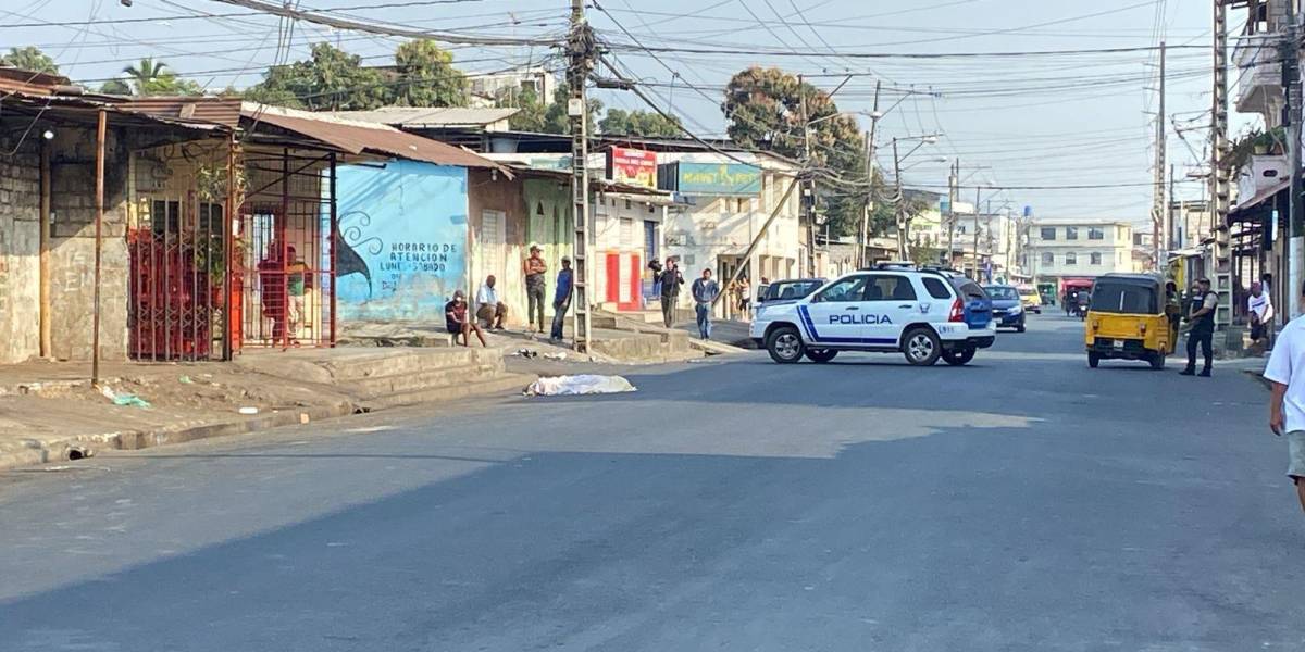 Un motociclista fue asesinado en Pascuales, norte de Guayaquil