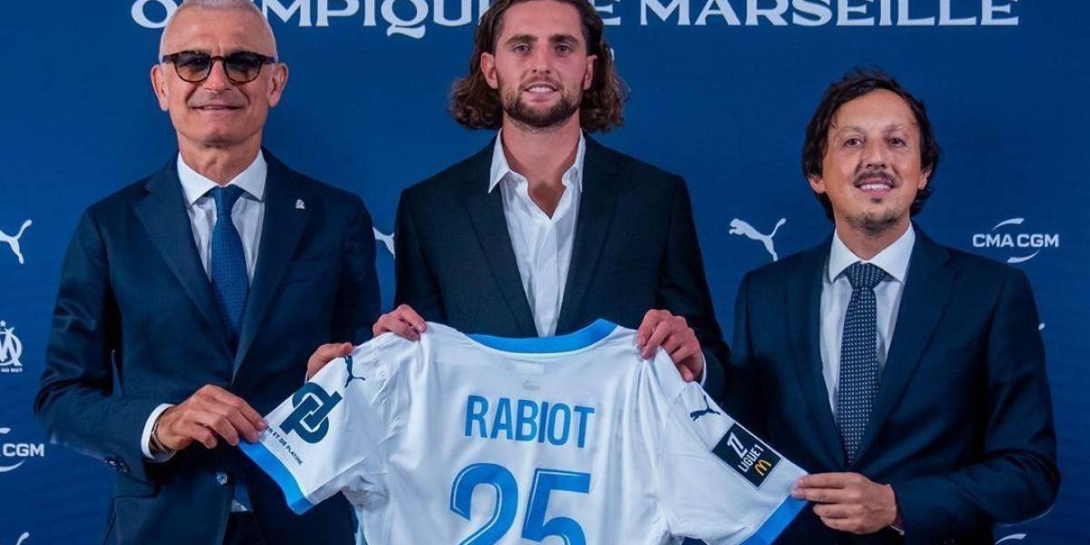 El Marsella oficializa la llegada de Rabiot, fichaje que ha indignado a hinchas del PSG