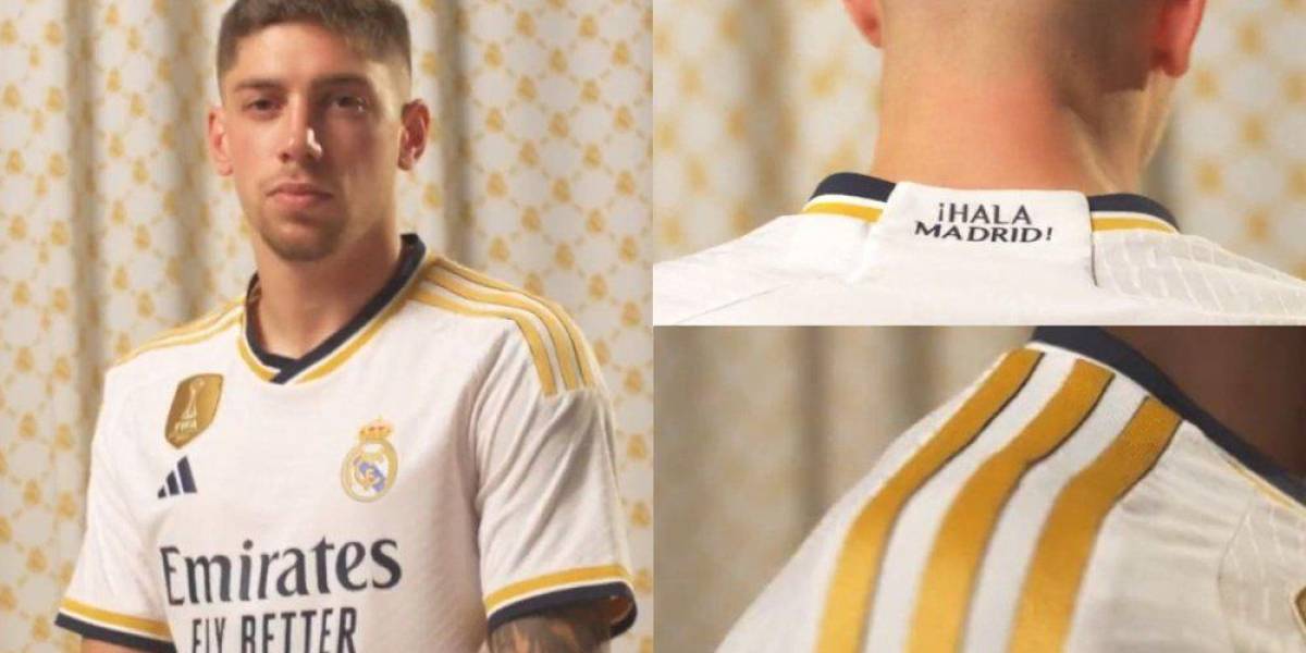 El Real Madrid presenta su nueva camiseta para la próxima temporada en Europa