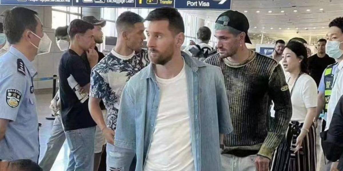 ¿Messi detenido?, esto le pasó al jugador cuando ingresó a China para disputar un partido con su selección