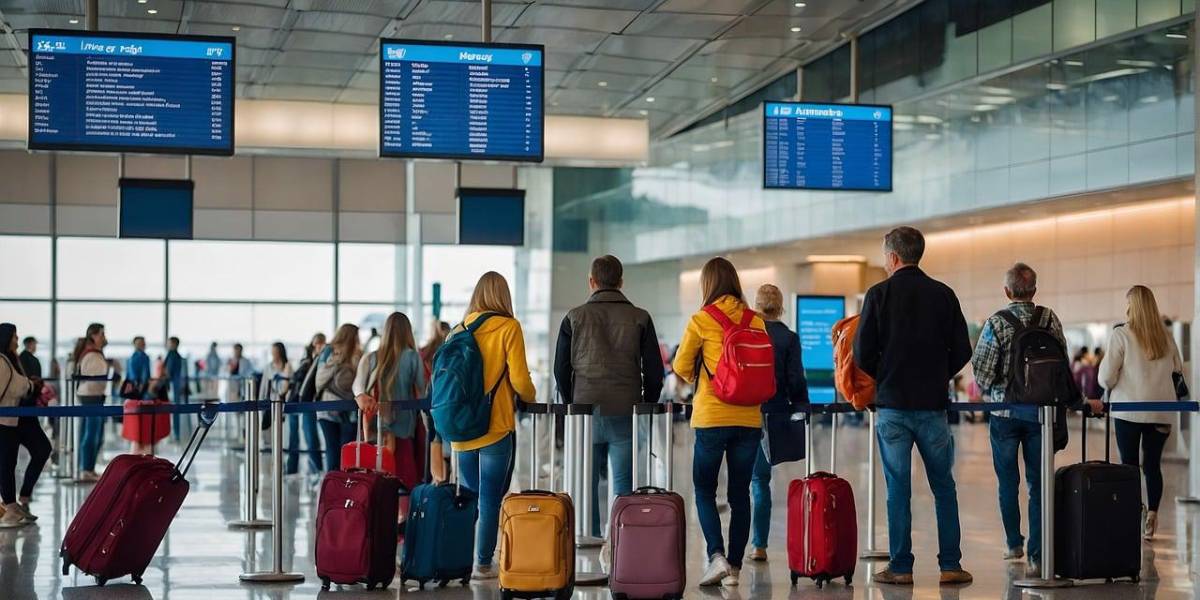 Este es el tiempo de anticipación con el que debes llegar al aeropuerto para vuelos internacionales