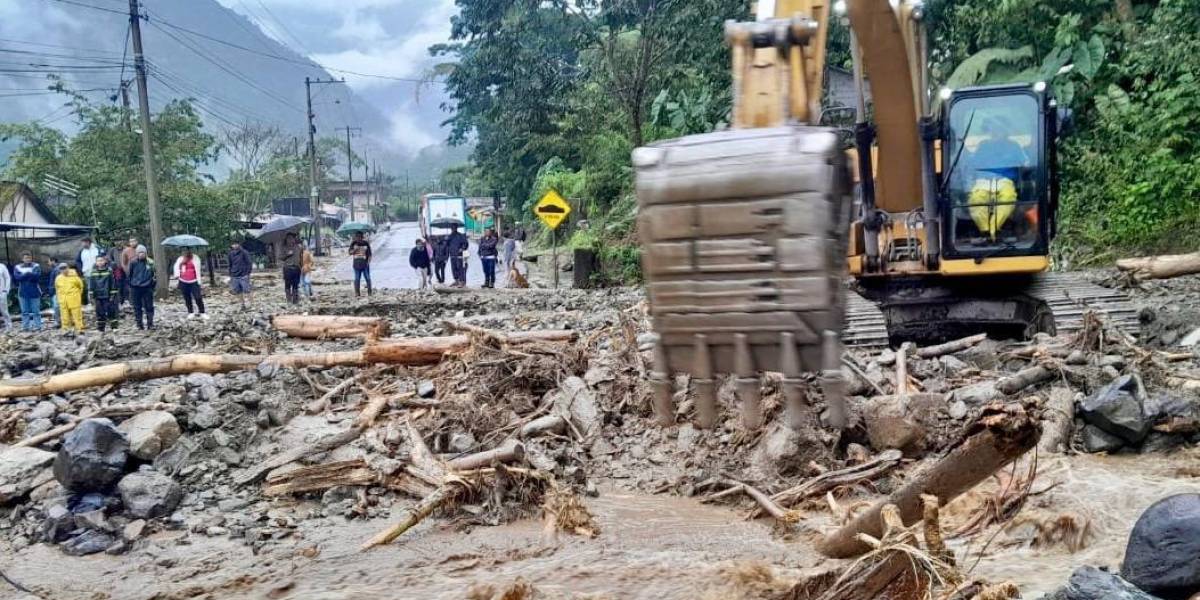 La emergencia por las lluvias obligó al Gobierno a ponerse al día con el pago a los municipios de Baños y Penipe