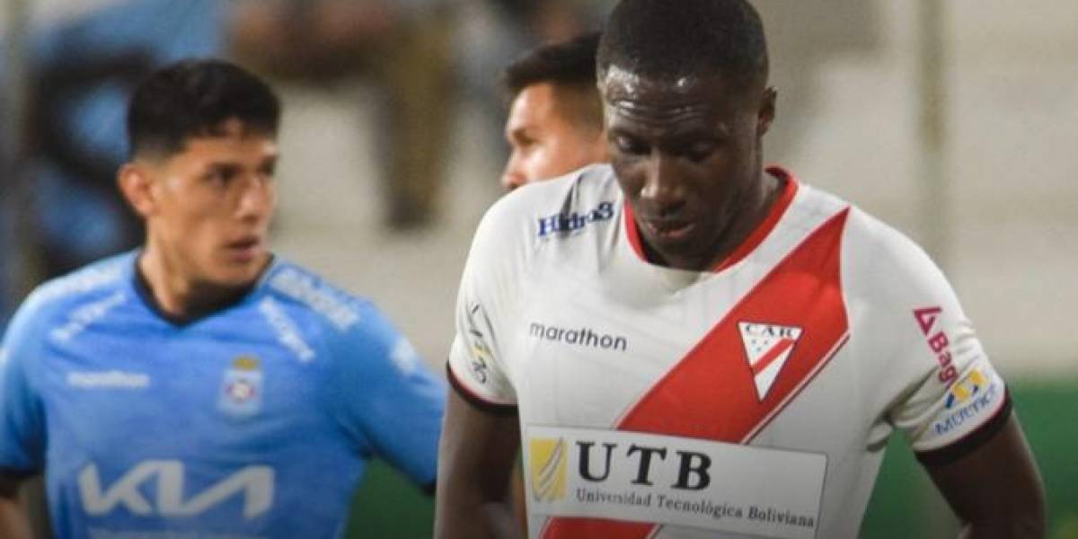 El ecuatoriano Luis Caicedo, jugador del Always Ready, fue víctima de racismo en Bolivia