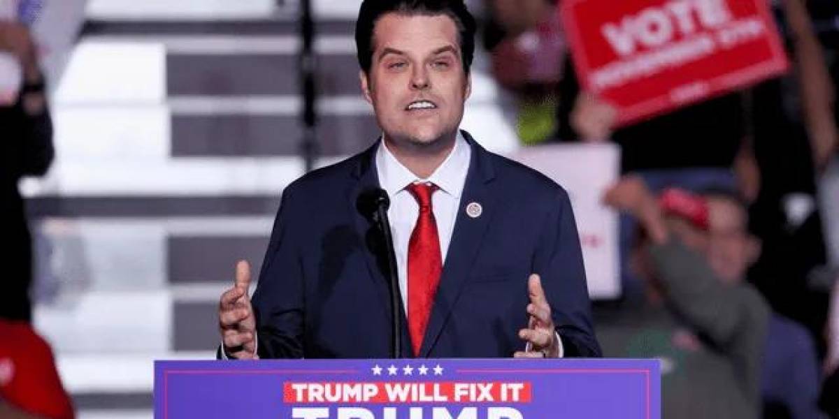 Trump elige como nuevo fiscal general al congresista de ultraderecha Matt Gaetz