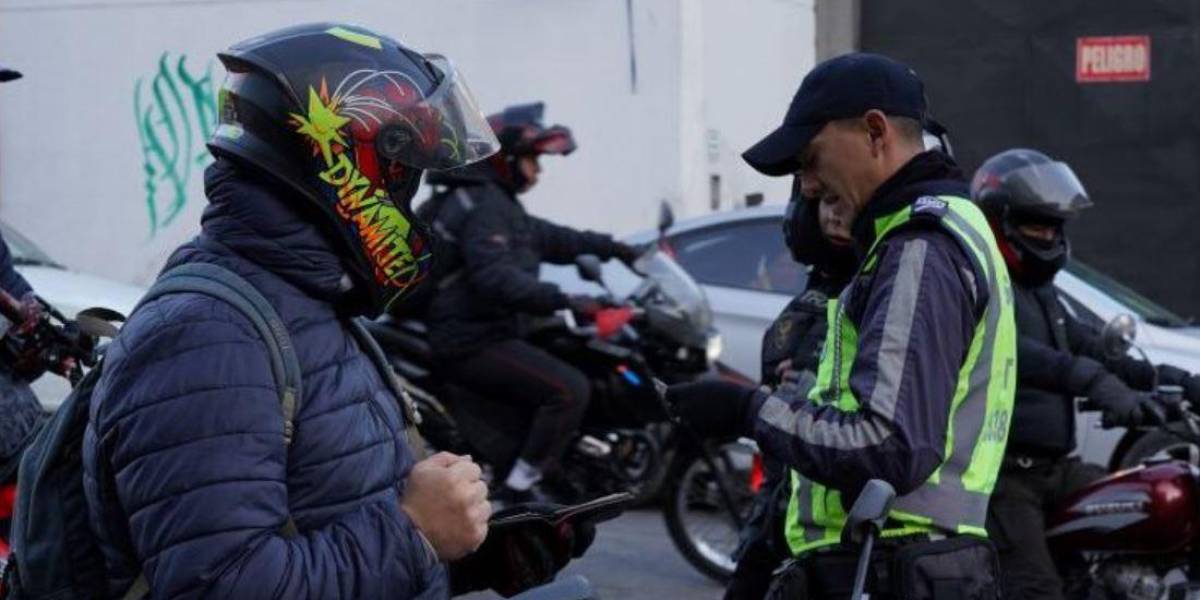 La AMT realizará controles a motociclistas este 7 y 8 de septiembre en Quito