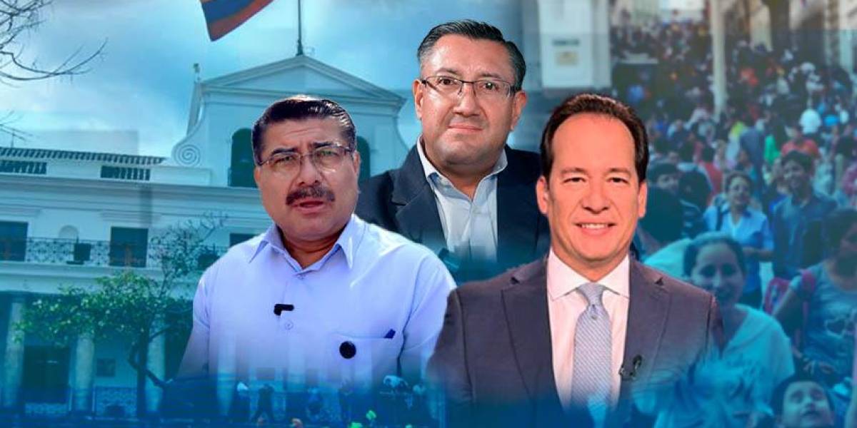 Elecciones Ecuador 2025: ¿Cuáles son las reformas que los candidatos Escala, Saquicela y Cucalón tienen en mente?