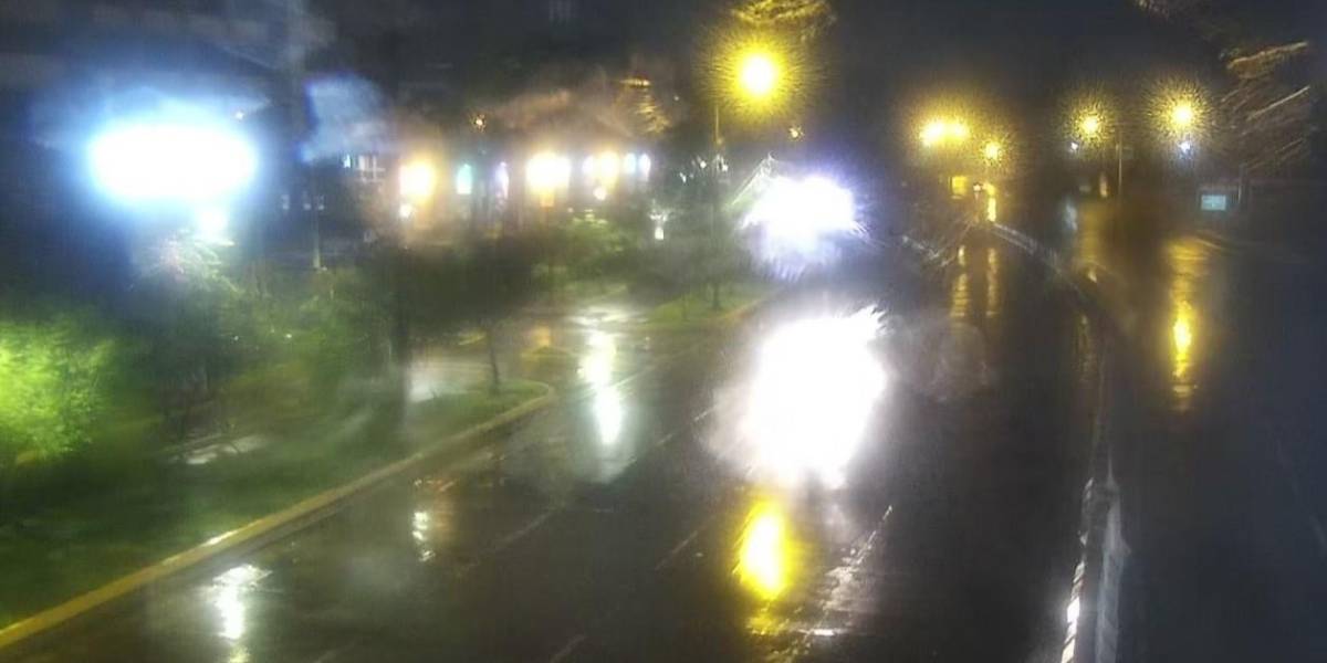 La lluvia sorprendió a Guayaquil la madrugada de este 26 de diciembre