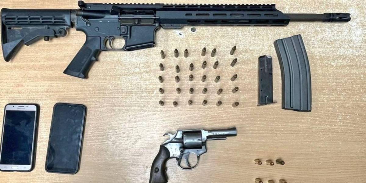 Casas usadas para almacenar armas de Los Fatales fueron allanadas por la Policía en Daule