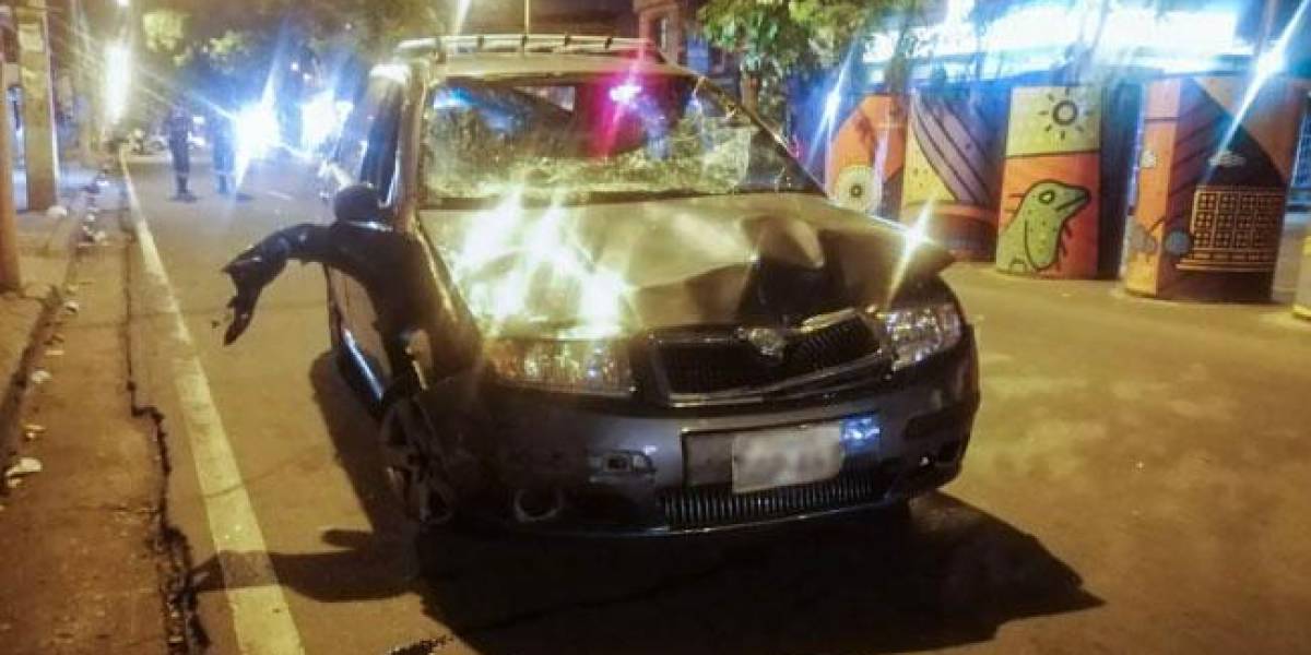 El conductor que arrolló a tres policías en Guayaquil no quedó detenido, pero será procesado por las lesiones que les causó