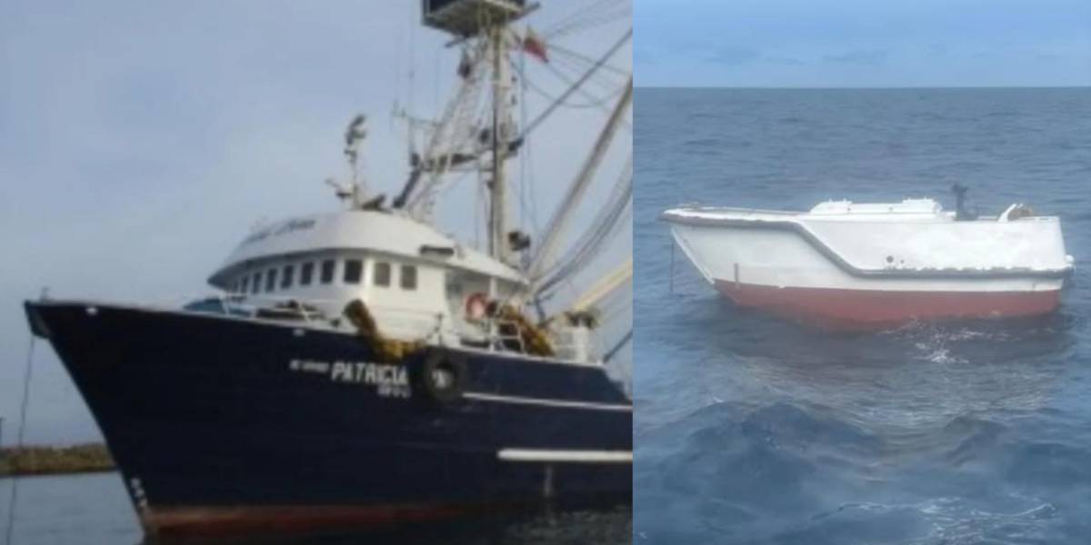 La Armada halló partes del barco Patricia Lynn, en el que desaparecieron 21 pescadores de Manta