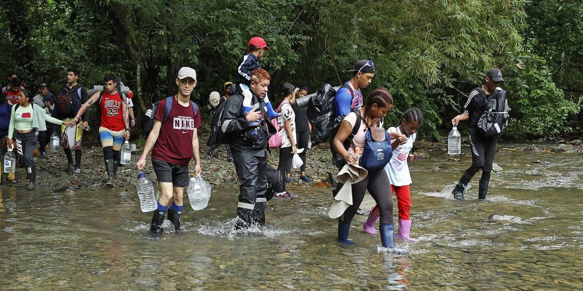 Más de 185 000 migrantes han cruzado la selva del Darién hasta mitad de 2024