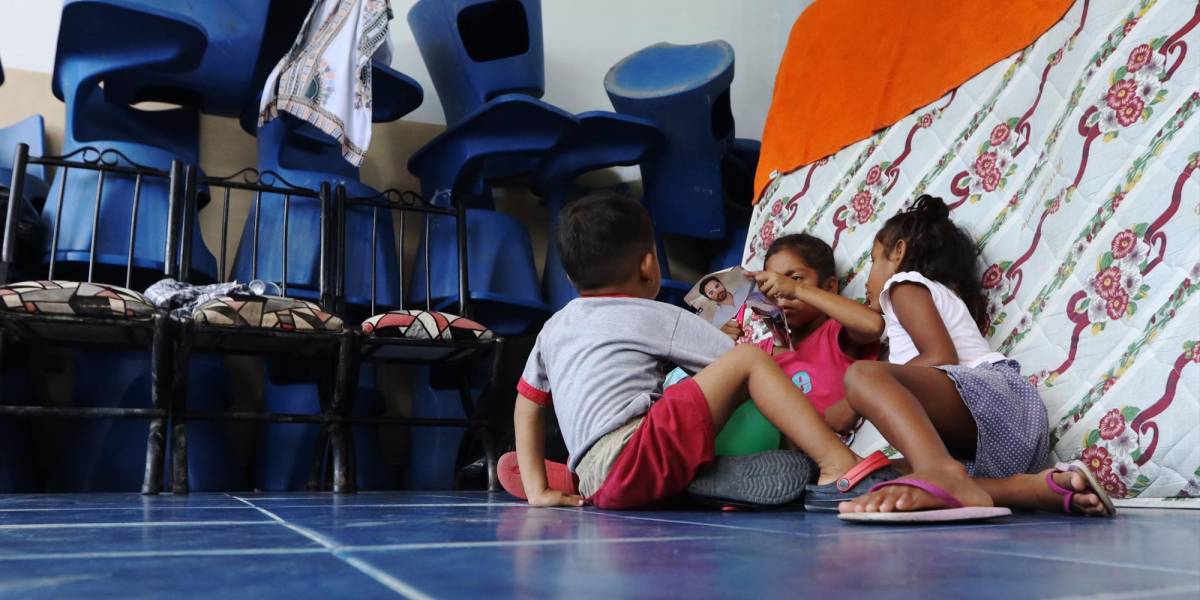 ONG de infancia expone que el 36 % de los niños ecuatorianos vive en hogares pobres