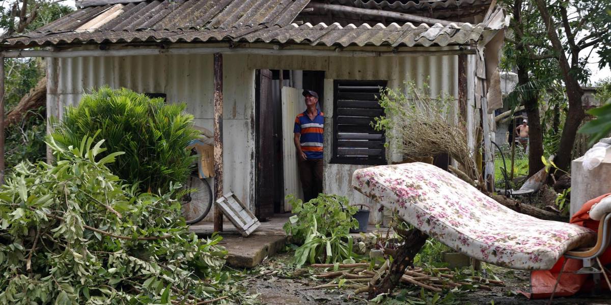 Cuba: medio millón de habitantes sin agua tras el paso del huracán Rafael