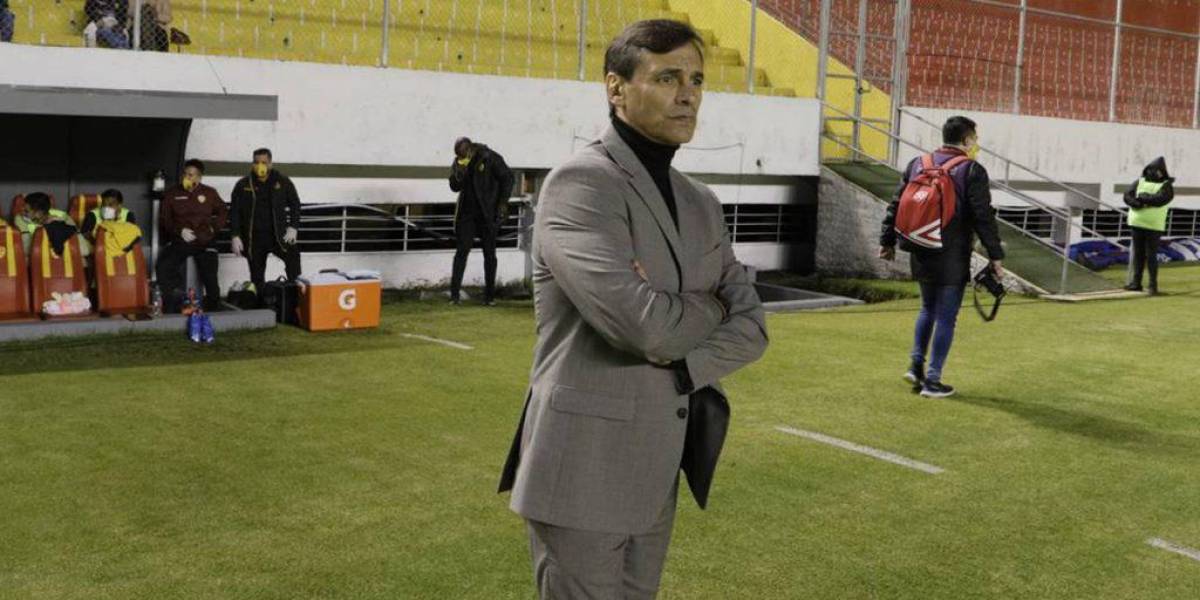 Liga Pro: Fabián Bustos nunca ha ganado en Quito al mando de Barcelona SC