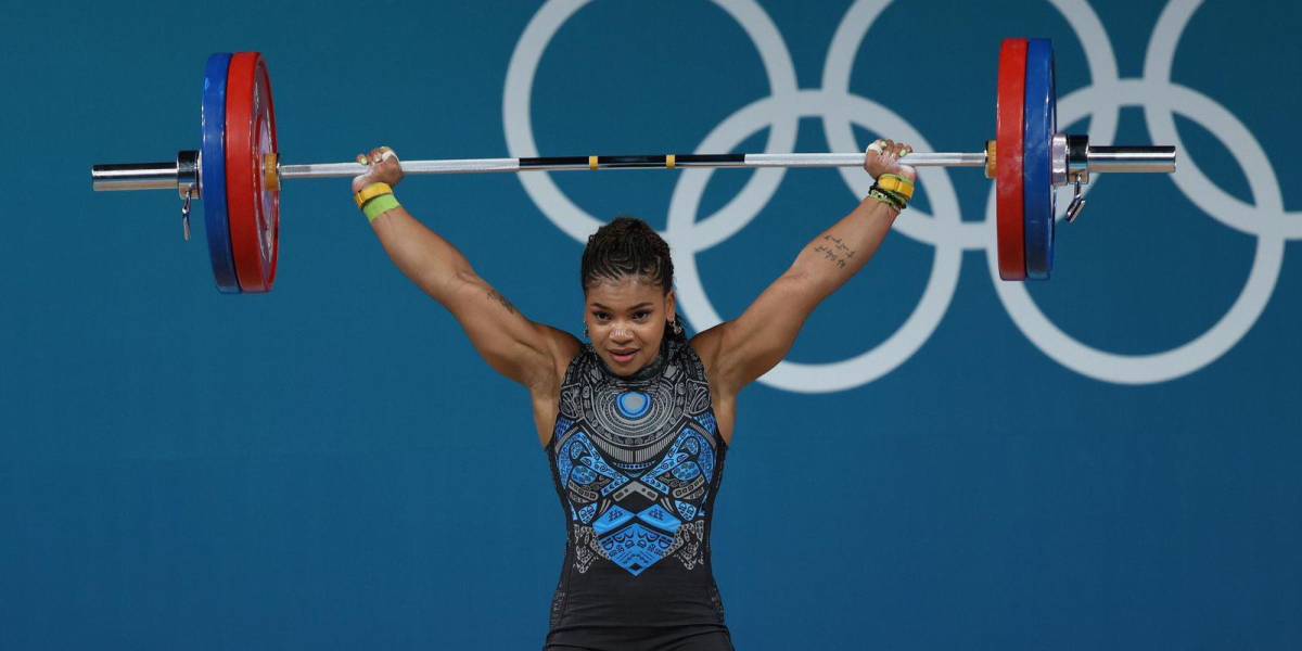 Juegos Olímpicos de París 2024: ¡Bronce! Angie Palacios quedó tercera en halterofilia en la categoría de los 71 kilogramos